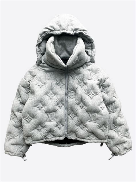 lv puffer jacket mens|lv monogram boyhood puffer jacket.